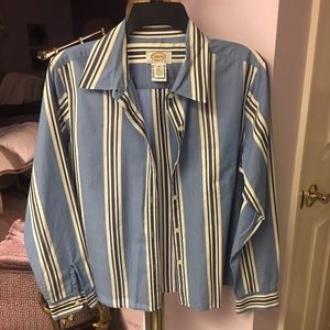 🔷🔹TALBOTS PETITES (Size Medium) LS Blouse🔹🔷